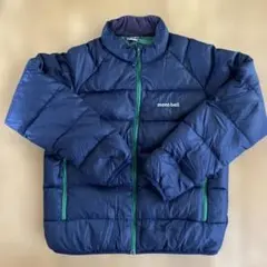 mont-bell Kids モンベルキッズ 150ネイビー中綿ダウンアウター