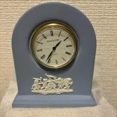 WEDGWOOD ウエッジウッド ジャスパー置時計 ブルー 動作未確認のサムネイル