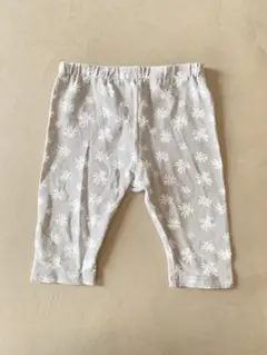 花柄レギンス 80サイズ 後ろポケット付き