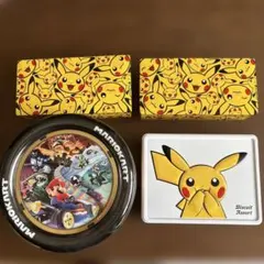 ピカチュウ、マリオカート　缶　まとめ売りのサムネイル