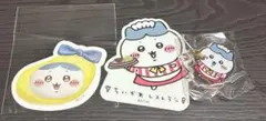 ちいかわ　ハチワレ　ステッカー２枚＆アクスタ　3点セット‼️