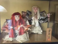 実】保管品☆博多人形 2体セット歌舞伎 連獅子 置物 - メルカリ
