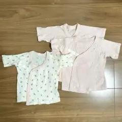 短肌着3枚セット 50-60cm