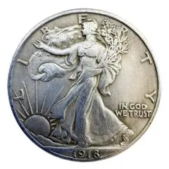 J*u様 ウォーキングリバティ　ハーフダラー銀貨セット　10枚 2026年最新】ハーフダラー ウォーキングリバティの人気アイテム - メルカリ