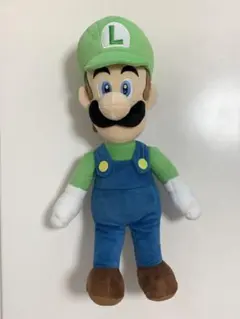 スーパーマリオ ルイージ ぬいぐるみ M 三英貿易
