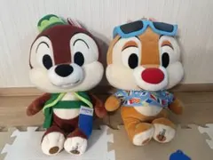 ディズニー　チップとデール　ぬいぐるみ