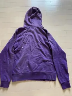 紫LAPENフード付きパーカー Mサイズ
