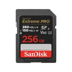 【新品・未使用】エクストリーム プロ SDXC UHS-IIカード 256 GB