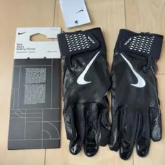 【新品】NIKEナイキ バッティンググローブ　アルファBG 黒　野球　Sサイズ
