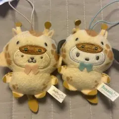 サンリオ どうぶつ 着ぐるみマスコット (ポムポムプリン、ポチャッコ)