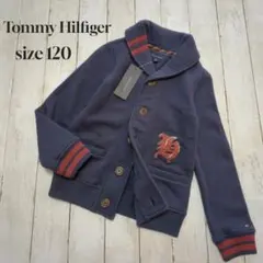 新品未使用 Tommy Hilfiger ショールカラーカーディガン 120