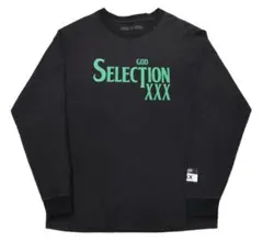 GOD SELECTION XXX プリント 長袖 Tシャツ L ブラック 古着