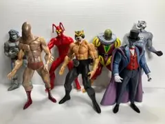 海洋堂　タイガーマスク　バイオレンスアクションフィギュア　７体セット