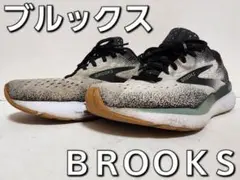 BROOKS Ghost 16 ホワイト×ブラック×グリーン ２７.５cm