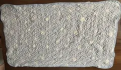 ブルー地　接触冷感　ベビー敷きパット