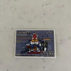 ガシャポン戦士　ミニカード　SDガンダム　01　ガンダム7号機