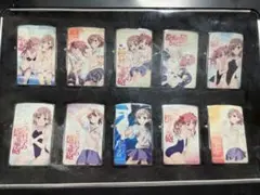 とある科学の超電磁砲 美少女Zippo風オイルライター 10個セット収納