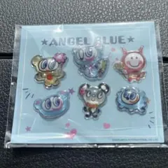 セブンイレブン ナルミヤキャラクターズ エンジェルブルー ぷっくりシール