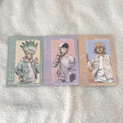 Dr.STONE 千空 龍水 ゲン ポストカード コラボカフェ 特典