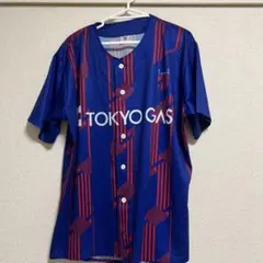 FC東京 ユニフォーム シャツ 12番 TOKYO GAS ベースボールシャツ