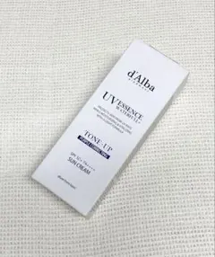 新品未開封d'Alba ダルバ トーンアップサンクリーム 50mlむらさきいろ②