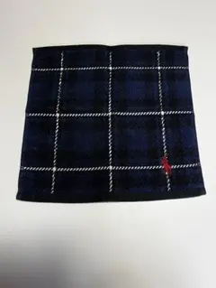 ラルフローレン　ネイビー チェック柄 ハンカチ