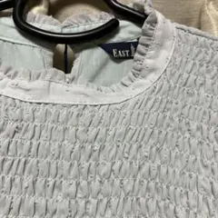 新品‼️淡いグリーン超おすすめ！ブラウス　イーストボーイ　フリーサイズ