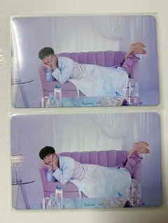 BTS JIN BE アルバム封入トレカ 2枚 ジン