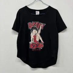 Betty Boop ベティーブープ 半袖Tシャツ ブラック　L ホ59のサムネイル