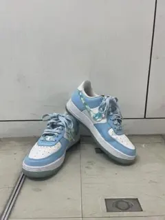NIKE Air Force 1 ローカット 水色 スニーカー 人気カラー
