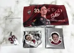 ヴィッセル神戸 本間ジャスティン グッズ4点セット