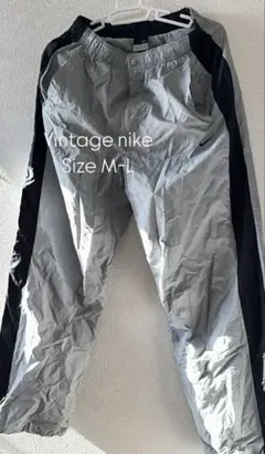 ヴィンテージ Nike ジャージパンツ M-Lサイズ