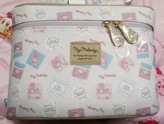 サンリオ　マイメロディ　バニティポーチ　ミニポーチ　丸形ポーチ　３点セット