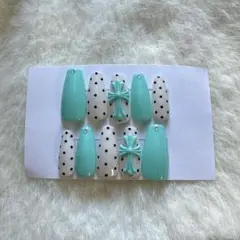 ネイルチップ　現品限り　クロムネイル