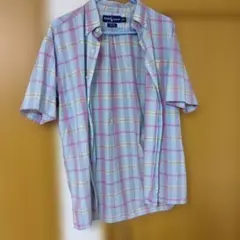Ralph Lauren Greggor チェック柄 半袖シャツ M