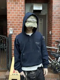kutirパーカー　Lサイズ　ネイビーのサムネイル