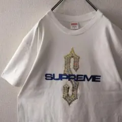 新品・タグ付き】サプライヤー ビッグバックロゴ クロス 大人気Tシャツ 