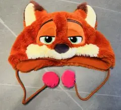 ディズニー　ズートピア　ニック　ファンキャップ