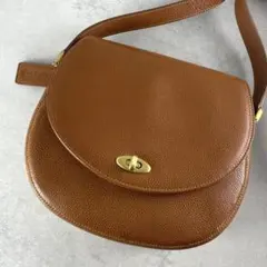 希少 美品 COACH オールドコーチ ショルダーバッグ ターンロック レザー