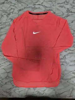 Nike DRI-FIT 長袖シャツ 　蛍光オレンジ