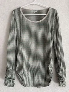 SHOO-LA-RUE ストライプ長袖Tシャツ M