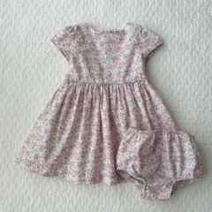 ラルフローレン　花柄　ワンピース　12M 80