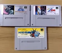 任天堂 スーパーファミコン SFC 動作確認済み まとめ 3本セット