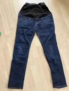 お値下げ！！【無印】　マタニティ　デニムLサイズ