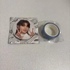 INI 髙塚大夢 XQUAREMASTERPIECE 缶バッジ、マスキングテープ