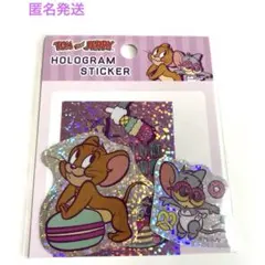 トムアンドジェリー　トムとジェリー　ホログラムステッカー　シール　ステッカー