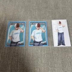 僕のヒーローアカデミア ヒロアカ ベースヤード 轟焦凍 メタルカード 購入特典