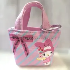 マイメロディ ミニミニランチトートバッグ　ブックマーク　マイメロ＆クロミ