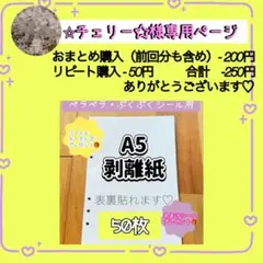 ☆チェリー☆様専用ページ【おまとめ・リピート購入ありがとうございます♡】
