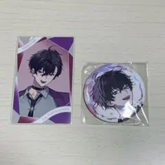 にじさんじ 佐伯イッテツ ART OF NIJISANJI 缶バッジ チェキ